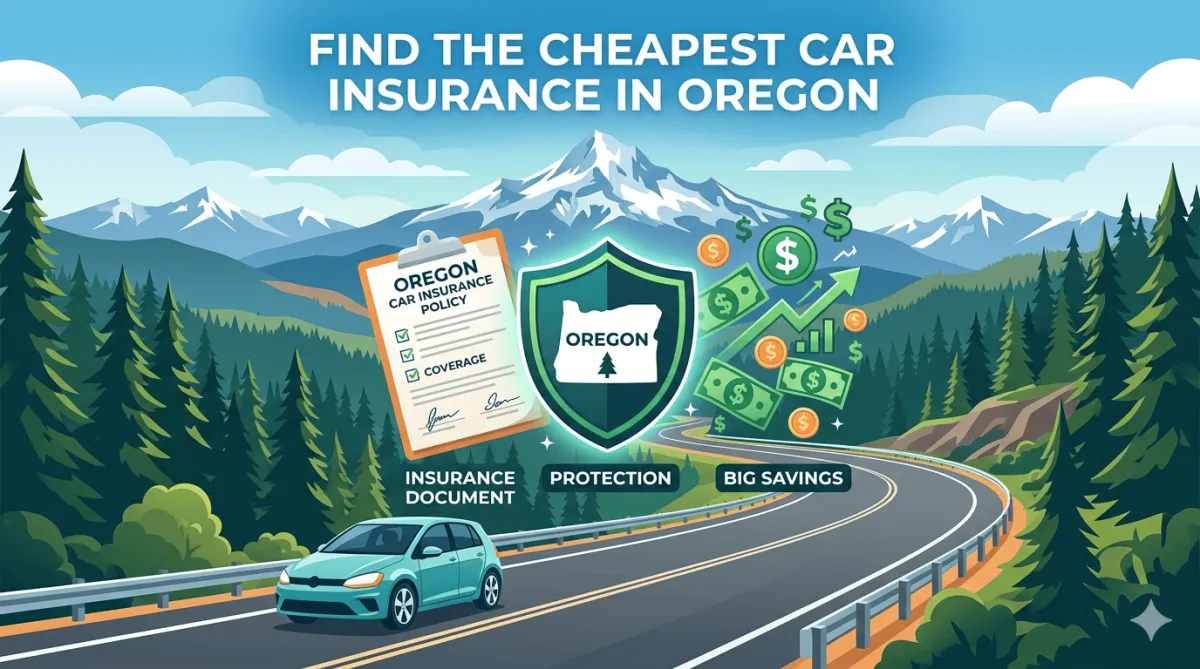 Cheapest Car Insurance Oregon Guide to Finding Low Cost Coverage