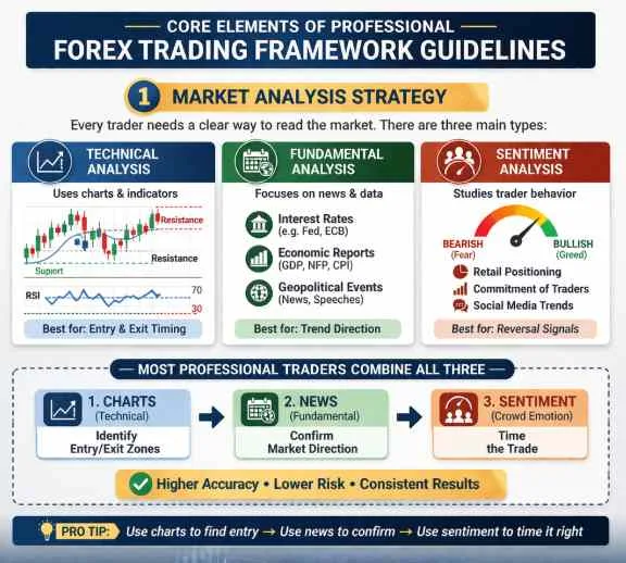 professional forex trading framework guidelines market analysis chart