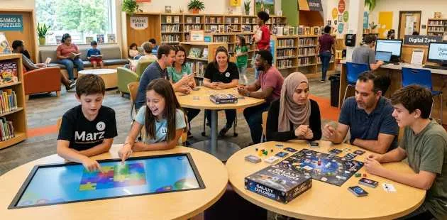 Marz Library Games, Fun and Educational Activities for All Ages