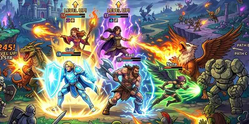 guardian heroes sega saturn action rpg gameplay