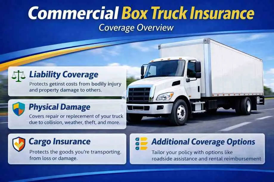 commercial box truck insurance coverage overview