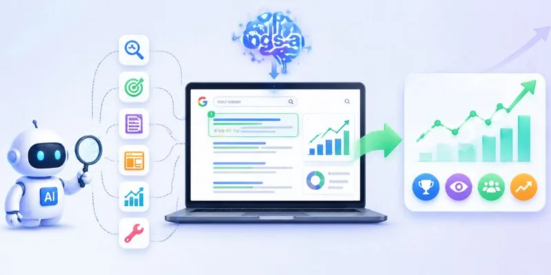 How AI Search Optimization Tools Improve SERP Rankings and Search Visibility
