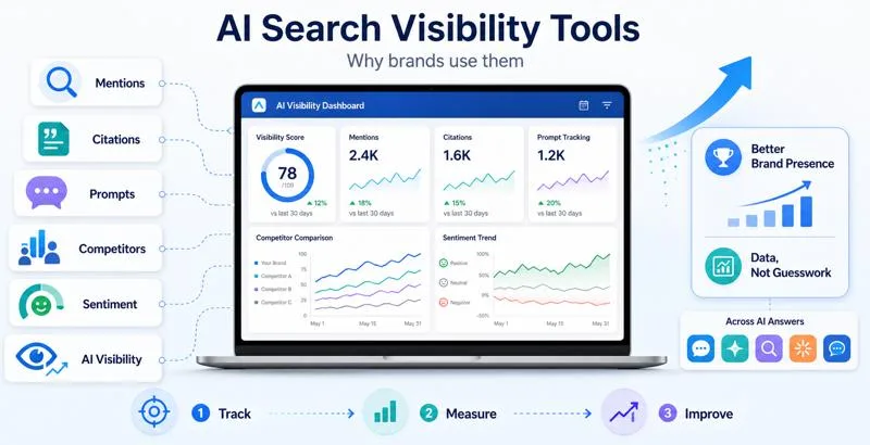 Understanding AI Search Visibility Management Tools and Why Brands Use Them