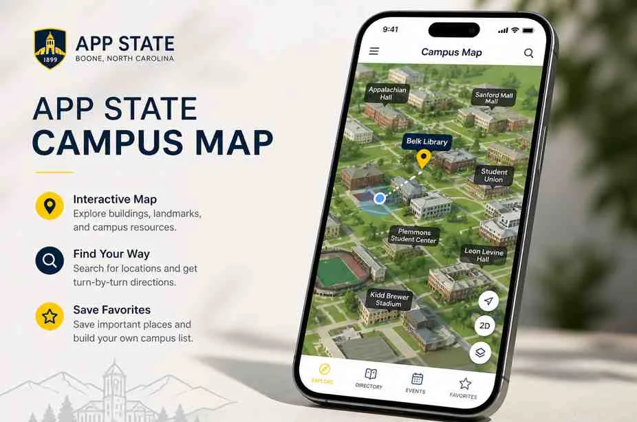 App State Campus Map Guide for Students, Visitors, Parking, and Easy Navigation