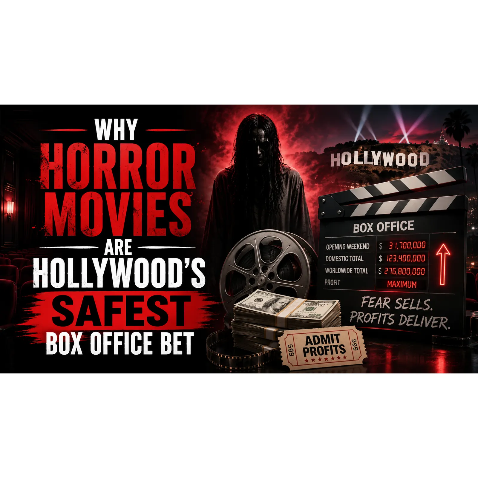 Horror movies as a low-risk Hollywood box-office strategy