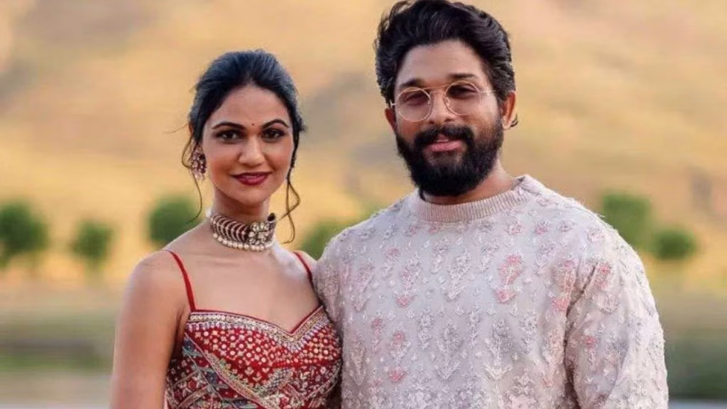 allu arjun wife sneha reddy